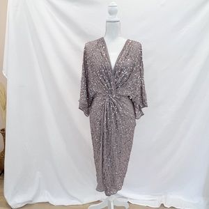 ASOS Design kimono midi dress